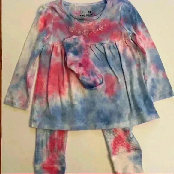 New! Tie dye 3 piece set. - Picture 1 of 5